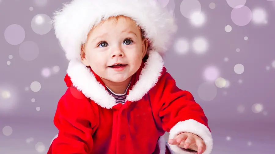 Cute baby photo