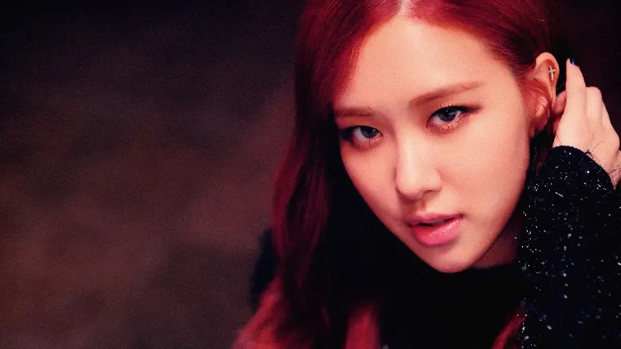 Rare Black Pink Photo