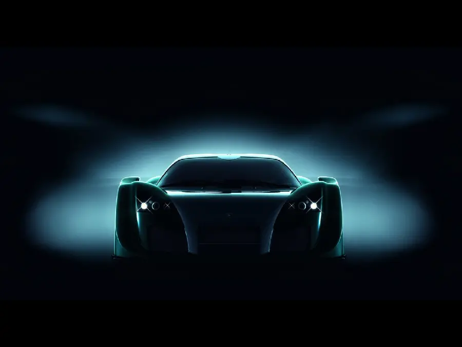 Super Sports Car Photos with Black Background