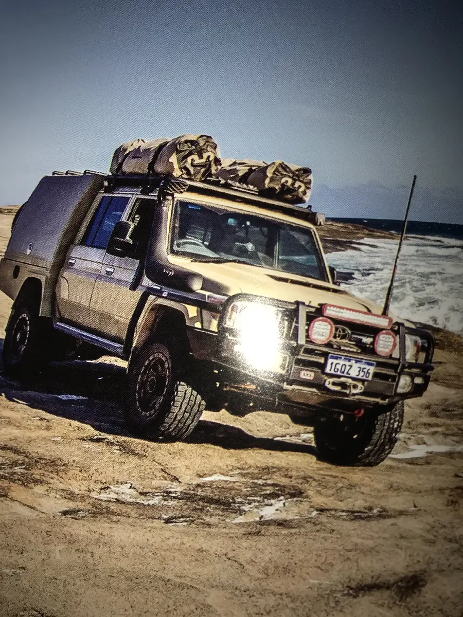 Photo of Toyota Land Cruiser Reinforced for Off-Road 