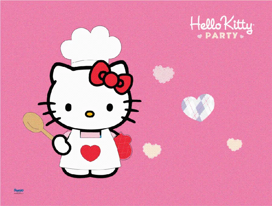 The cutest profile picture of Hello Kitty Chef