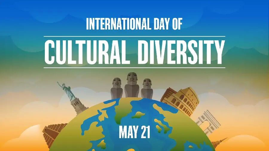 Download the popular poster of May 21, International Day of Cultural Diversity with English subtitles