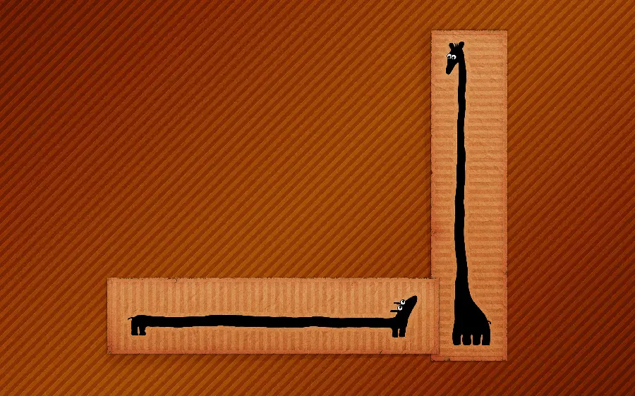 Windows 12 Fantasy Wallpaper with Cute Giraffes Design