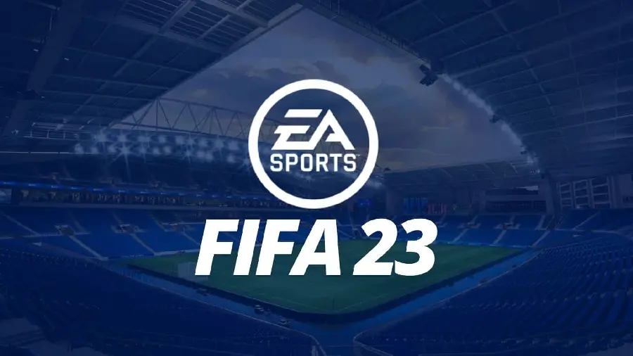 The popular FIFA 23 logo with excellent quality for pixel printing