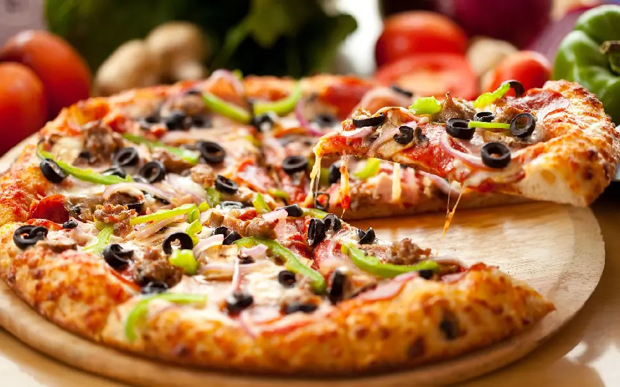 Mexican Pizza, a Popular Food with Delicious and Hearty Cheese