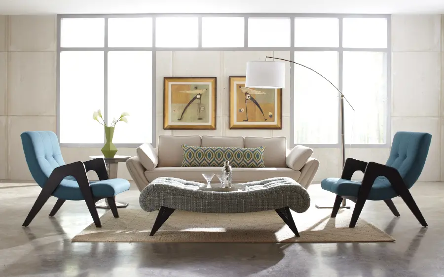 Stylish and wonderful home interior decoration photo