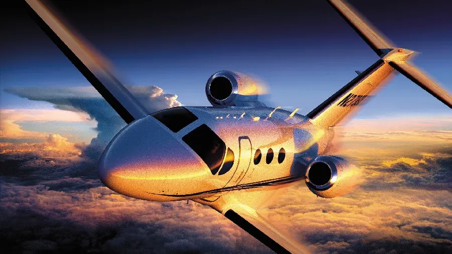 PHOTO OF A PRIVATE PLANE IN FULL HD QUALITY