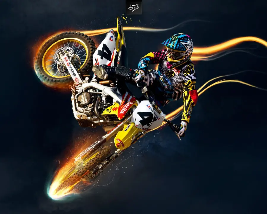 Edited Motorcycle Photo Suitable for Profile
