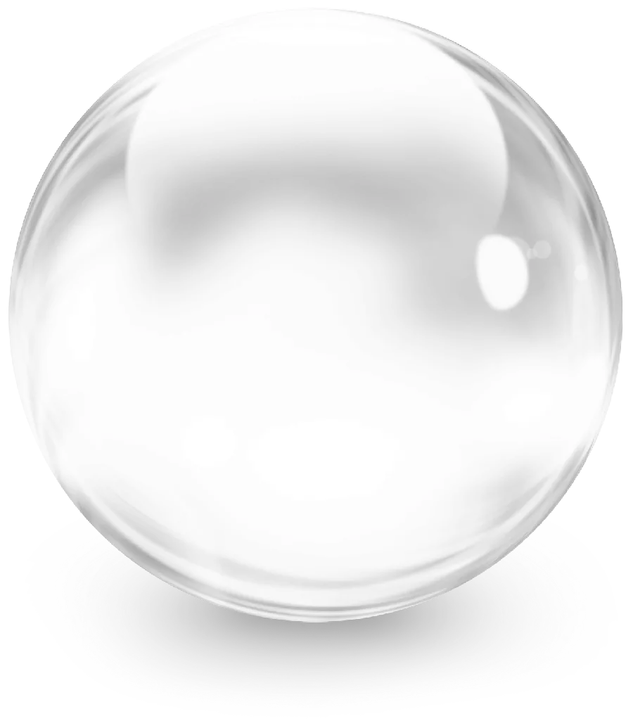 Download a large transparent gray soap bubble image