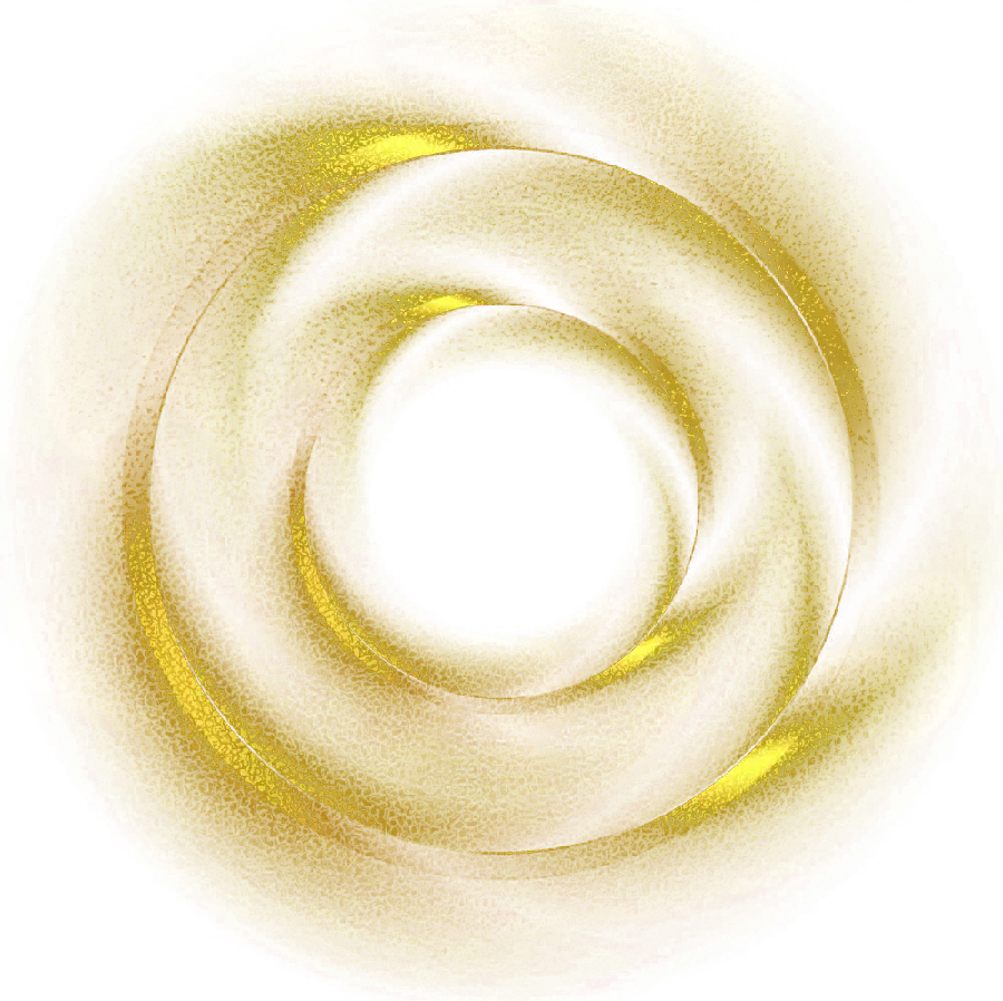 Magic gold circular pollen photo for editing PNG photo