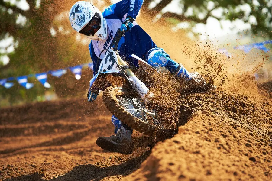 Spectacular Trail Bike Drift Photo