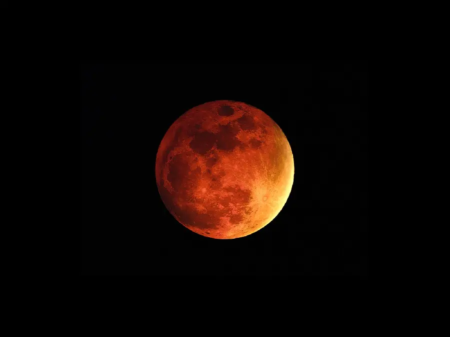 Magical photo of planet Mars for Telegram and WhatsApp profile