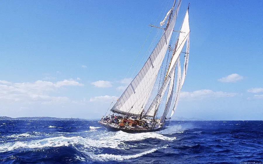 Yacht Wallpaper 4K