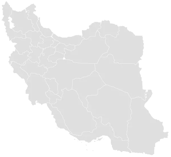Best Raw Vector of Iran Map No background for Photoshop