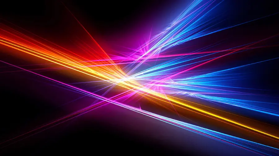 Stylish image with colored light design for card design Visit