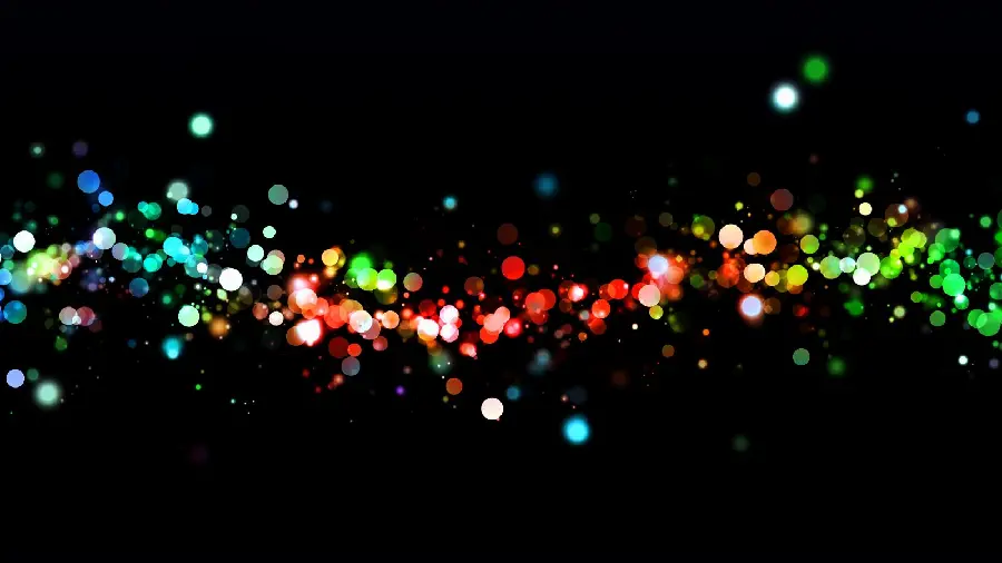 Romantic background 4k colored lights behind the rain-splattered glass