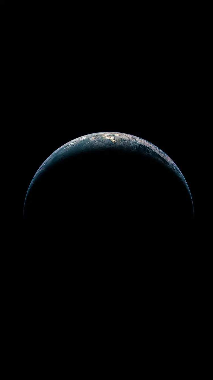 A photo of the Earth with interesting shadows and highlights for the story
