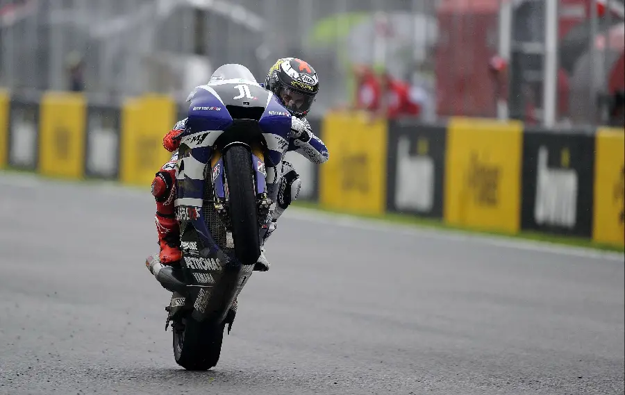 Image of a racing motorcycle unicycle