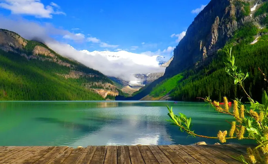 Photo of Pier on Vancouver Lake, Canada HD