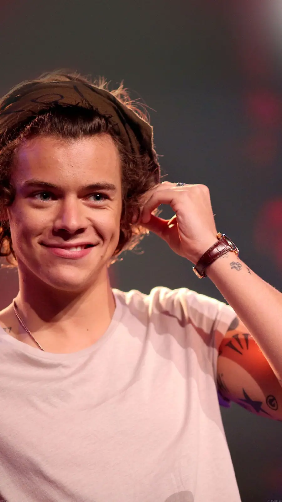 Harry Styles' funny and cute smile for WhatsApp profile