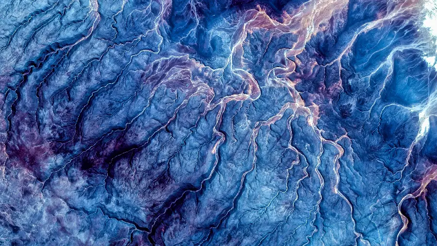 Windows 12 wallpaper with a masterpiece painting of lightning