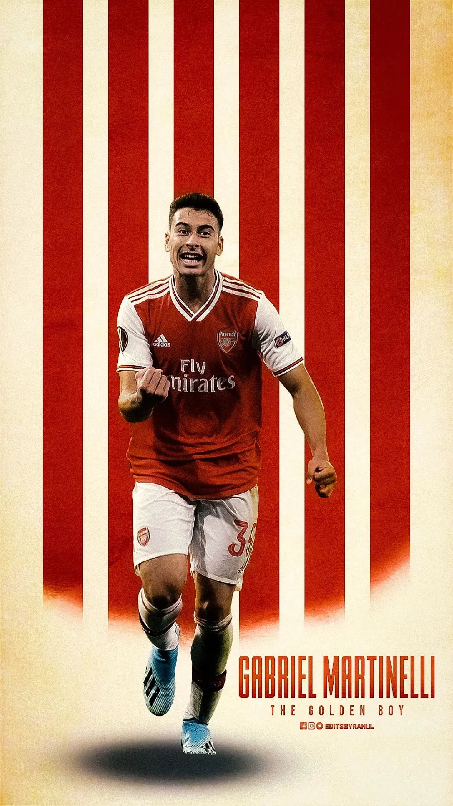 Photo of Gabriel Martinelli in Arsenal for Profile