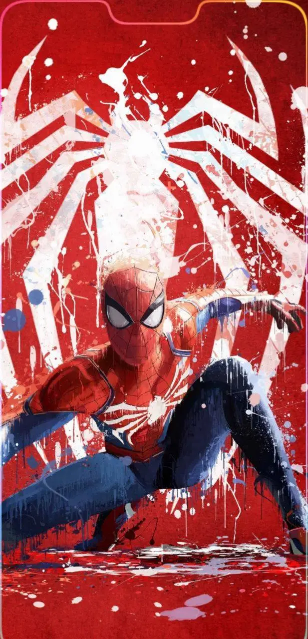 Spiderman background for phone in 4K quality