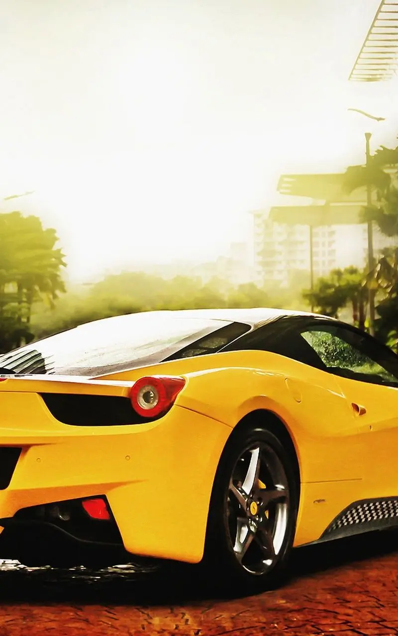 Free Ferrari car wallpaper suitable for mobile