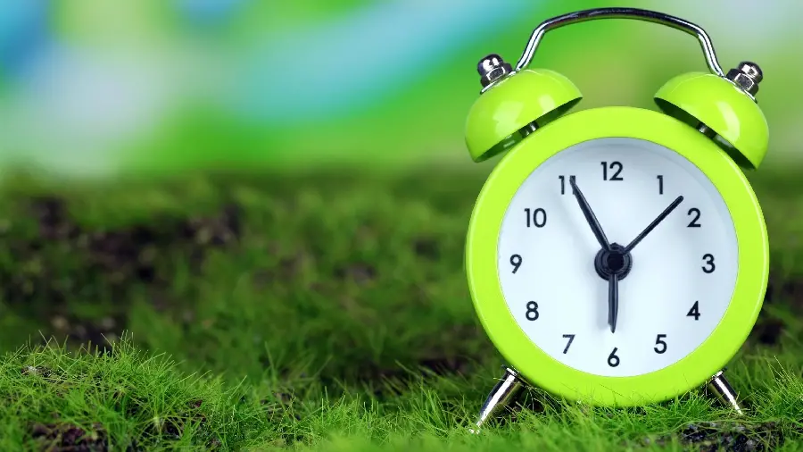 Awesome green alarm clock photo for Instagram