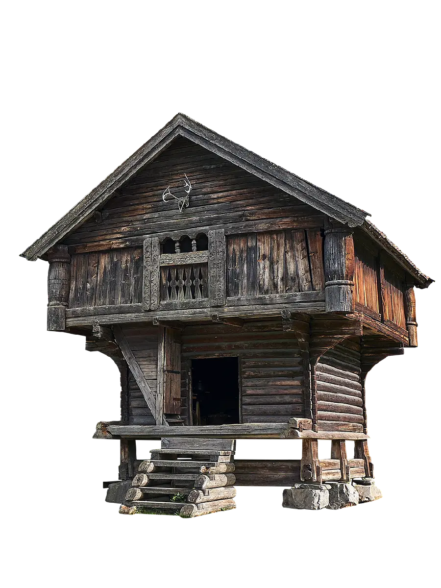 Wooden cottage png photo