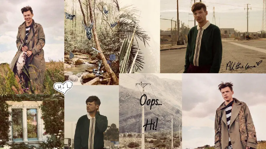 The Latest Harry Styles Multi-Piece Wallpaper 2023