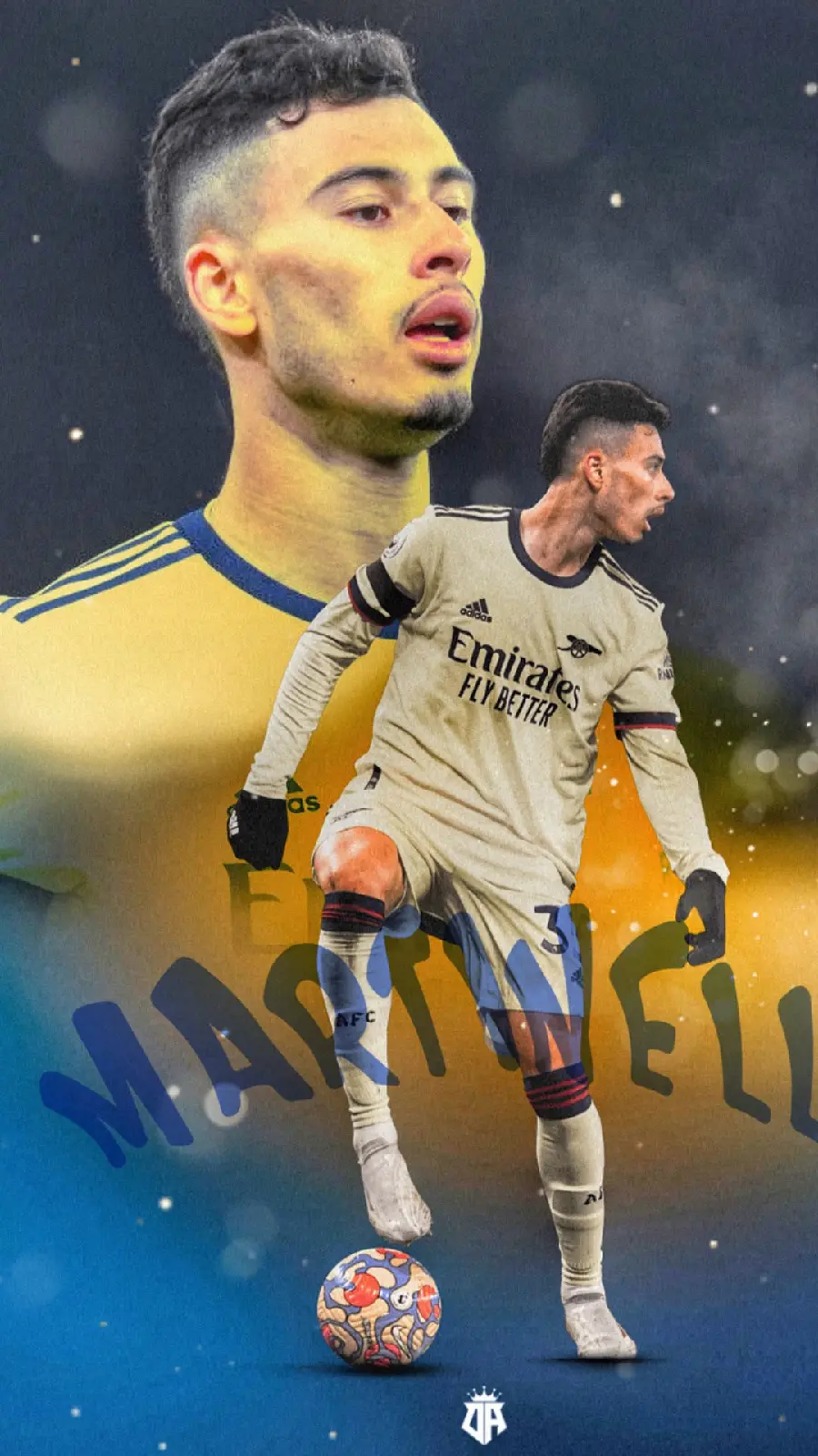 Download photo of Gabriel Martinelli for mobile wallpaper
