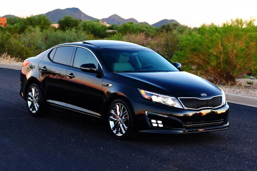 Black Kia Optima Wallpaper