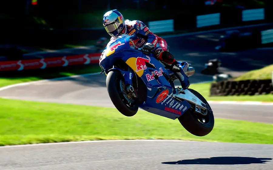 Photo of a racing motorcycle