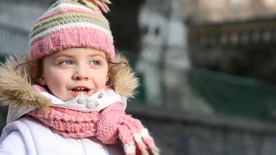 Background image of a little girl and a little girl background