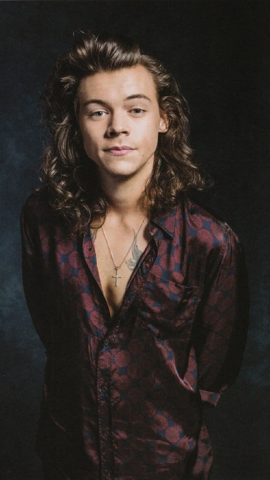 Handsome Harry Styles vertical photo for iPhone background