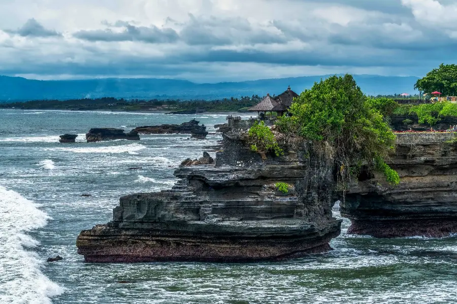 Beautiful image of a stepped beach suitable for high-quality printing