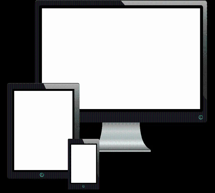 Best free png raw screen of phone, tablet, laptop together