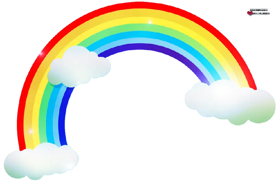 Download Simple Rainbow Drawing High Quality