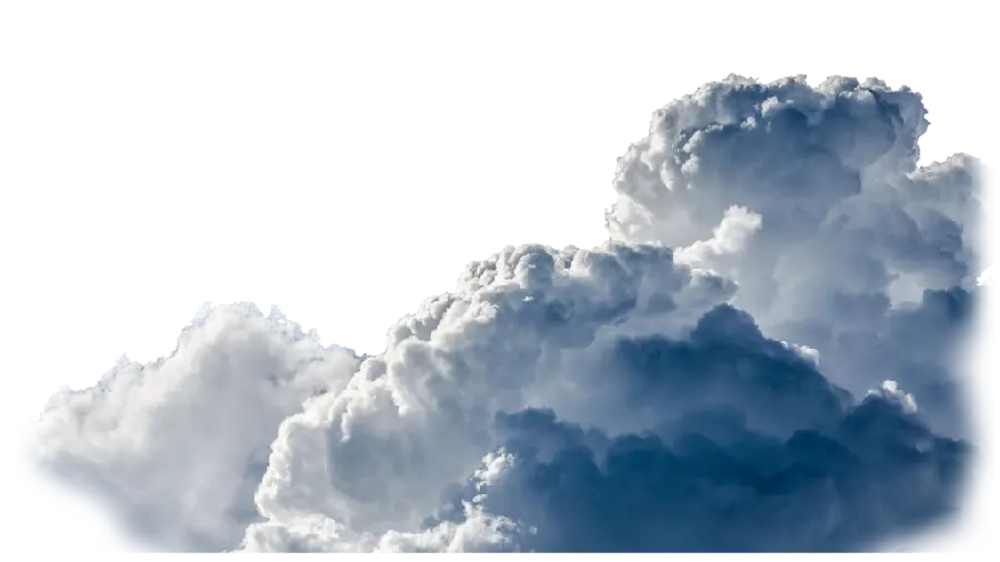 Realistic and Natural Cloud Drawing PNG for Photoshop