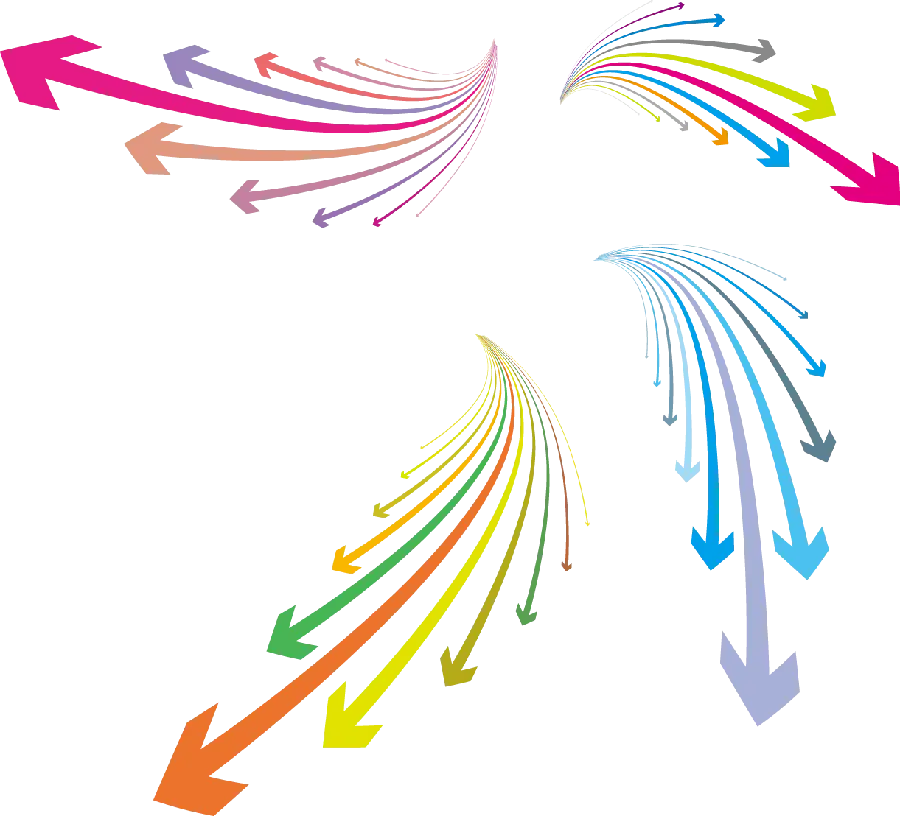 Very useful bunch of arrows and arrows in PNG format without background