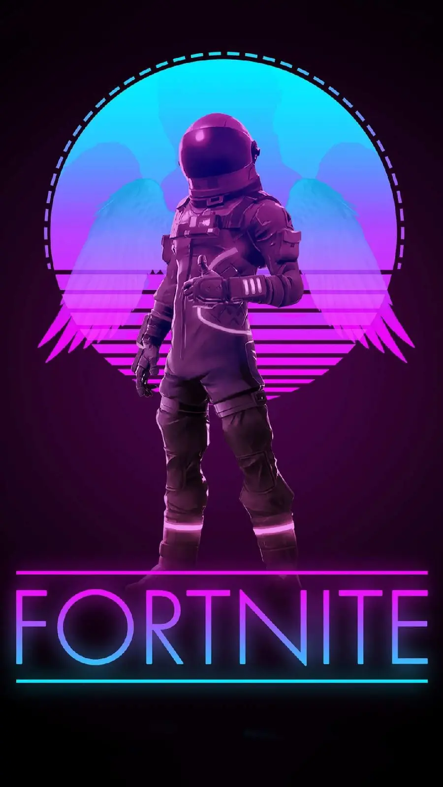 The latest astronaut wallpaper in the game Fortnite for phone