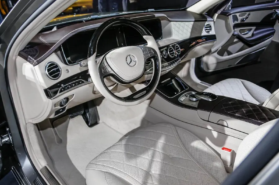 Mercedes Benz Maybach White Dashboard Pictures