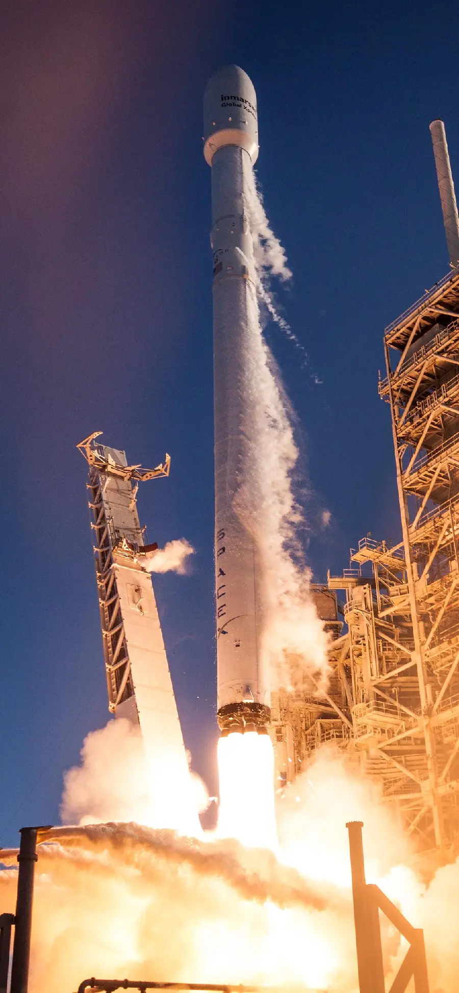 Amazing and beautiful background of a space rocket suitable for phone wallpaper