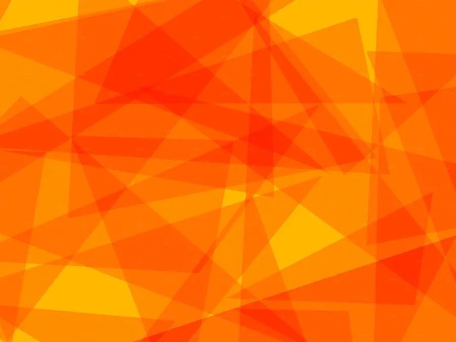 Full HD geometric wallpaper in cute orange color