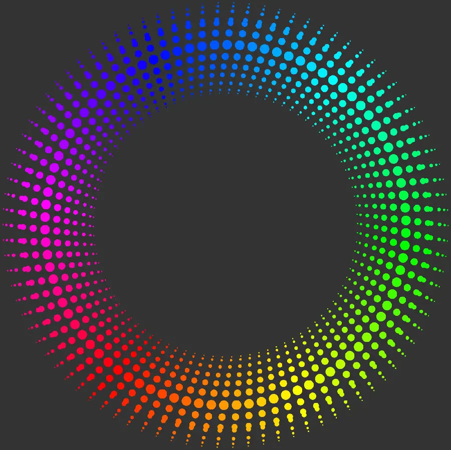 Circle Equalizer for Photo Editing