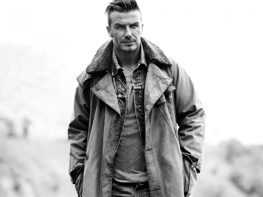 Super attractive boy profile picture with David Beckham design