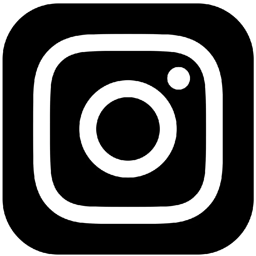 Download Instagram PNG logo in black and simple