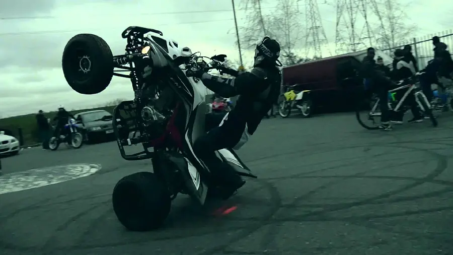 Four-wheeled Motorcycle Photo