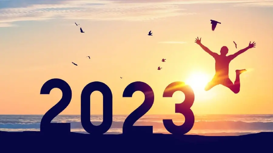 Happy 2023 Postcard Photo